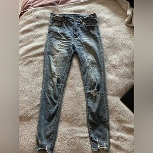 Articles of Society Lightly Distressed Jeggings